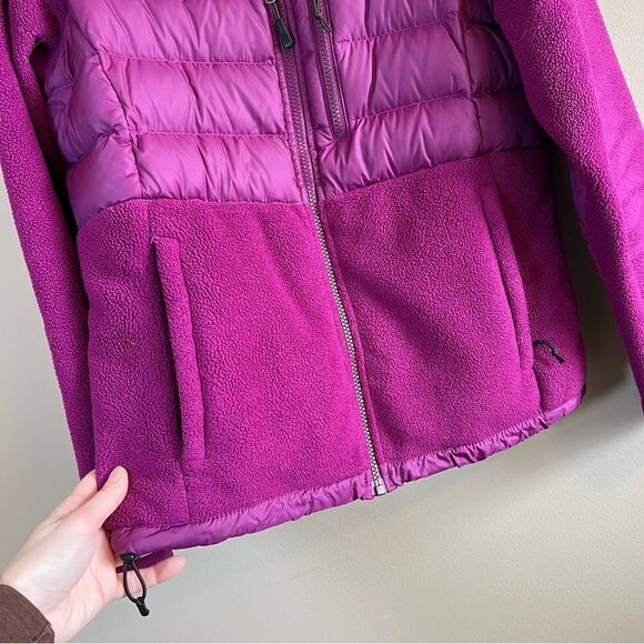 The North Face Women’s Purple Puffer Fleece Jacket Small - Picture 4 of 11